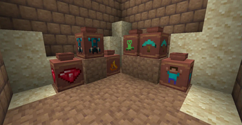 A Colorful Past (Colored Archeology Pots)